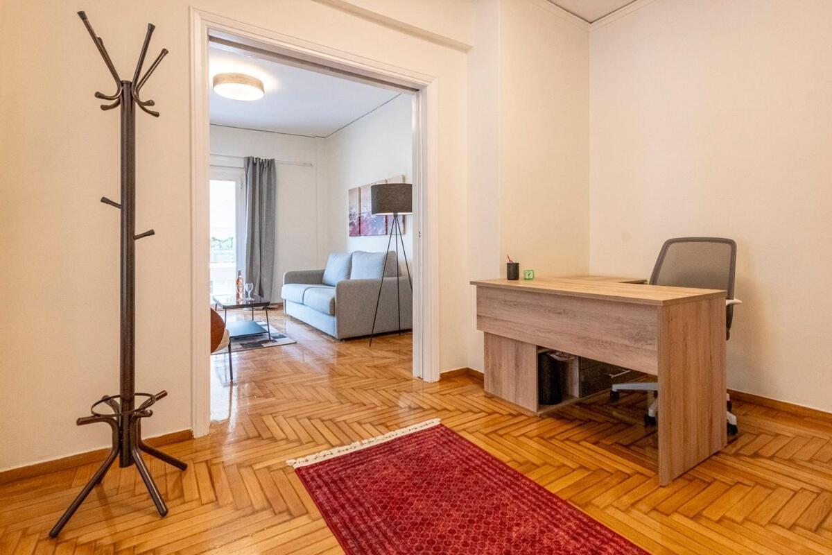 Cozy With Office - 19min To Center Apartmán Atény